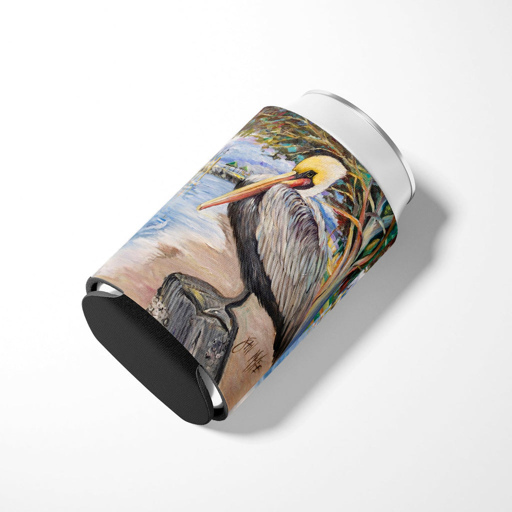 Pelican Bay Can or Bottle Hugger Cooler Sleeve for Standard 12 oz Cans, Insulated Foam Beer & Soda Can Hugger Reusable