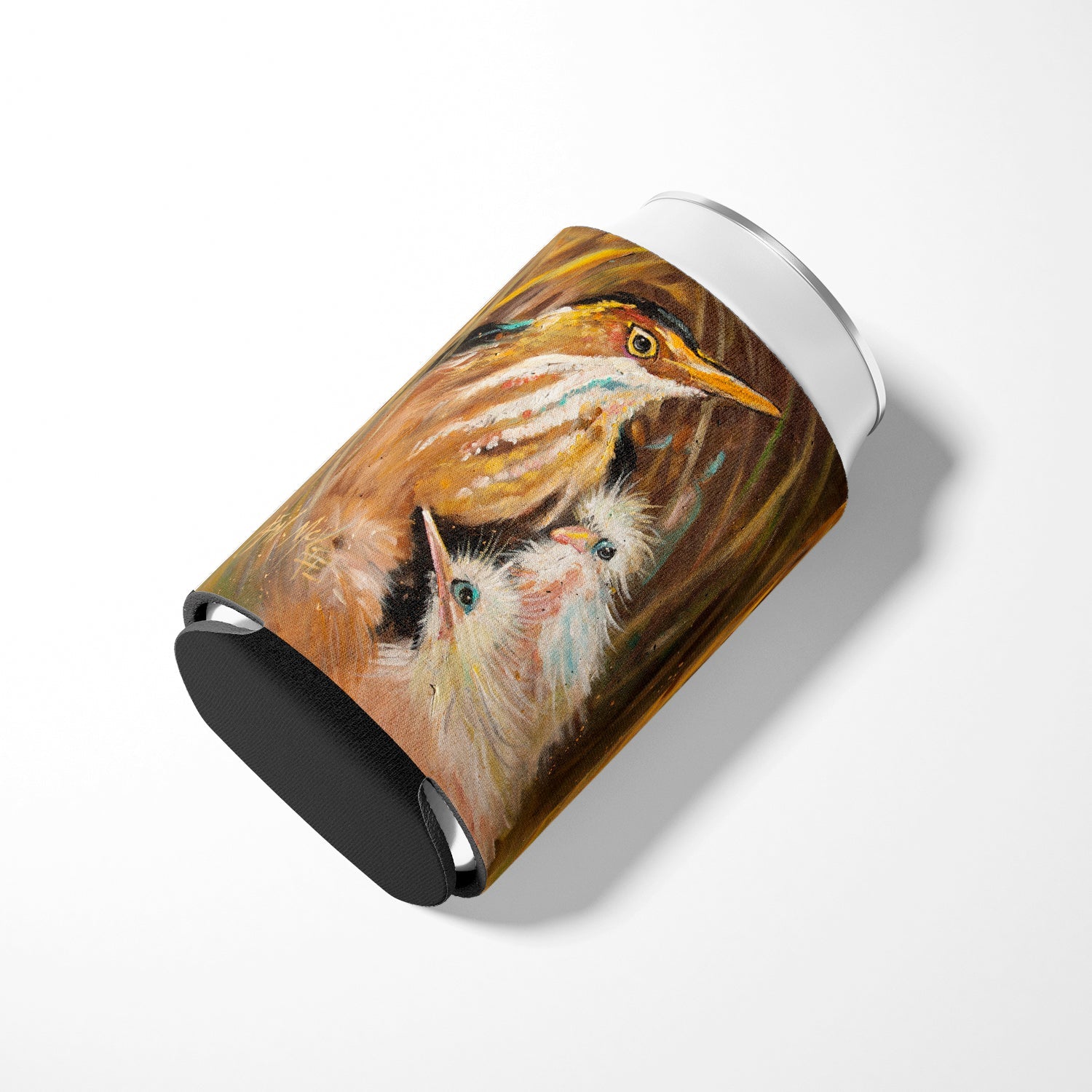 Happy Family Can or Bottle Hugger Cooler Sleeve for Standard 12 oz Cans, Insulated Foam Beer & Soda Can Hugger Reusable