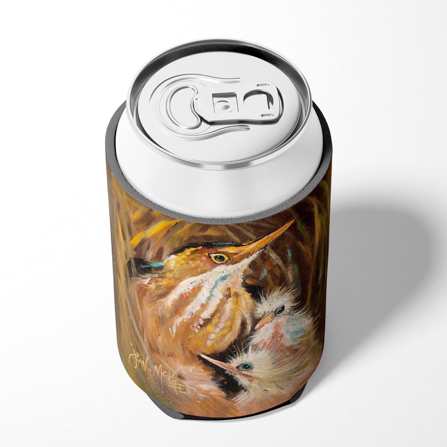 Happy Family Can or Bottle Hugger Cooler Sleeve for Standard 12 oz Cans, Insulated Foam Beer & Soda Can Hugger Reusable