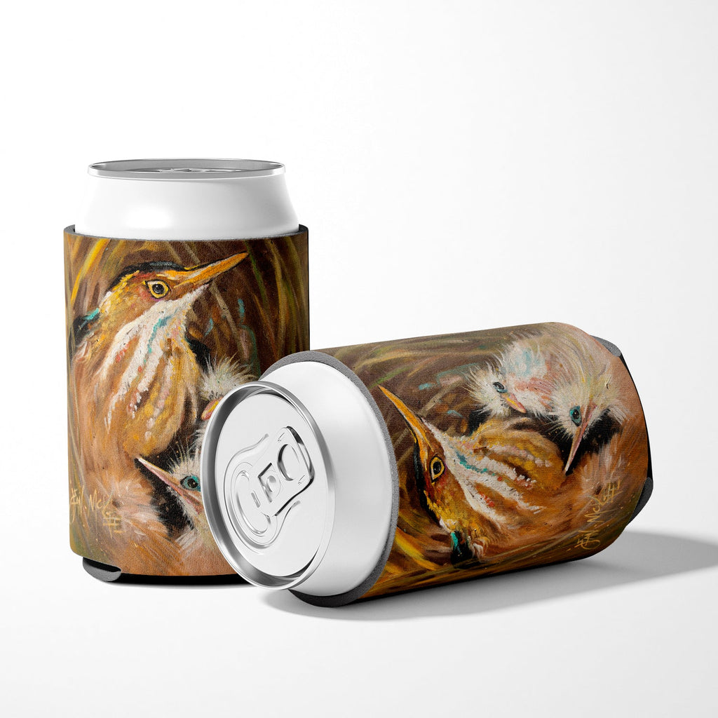 Happy Family Can or Bottle Hugger Cooler Sleeve for Standard 12 oz Cans, Insulated Foam Beer & Soda Can Hugger Reusable