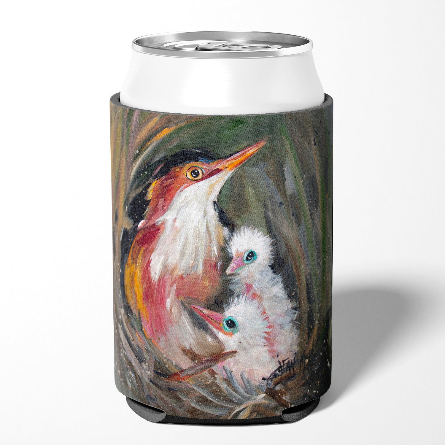 Happy Family Can or Bottle Hugger Cooler Sleeve for Standard 12 oz Cans, Insulated Foam Beer & Soda Can Hugger Reusable