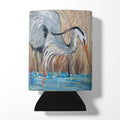 Blue Heron Can or Bottle Hugger Cooler Sleeve for Standard 12 oz Cans, Insulated Foam Beer & Soda Can Hugger Reusable