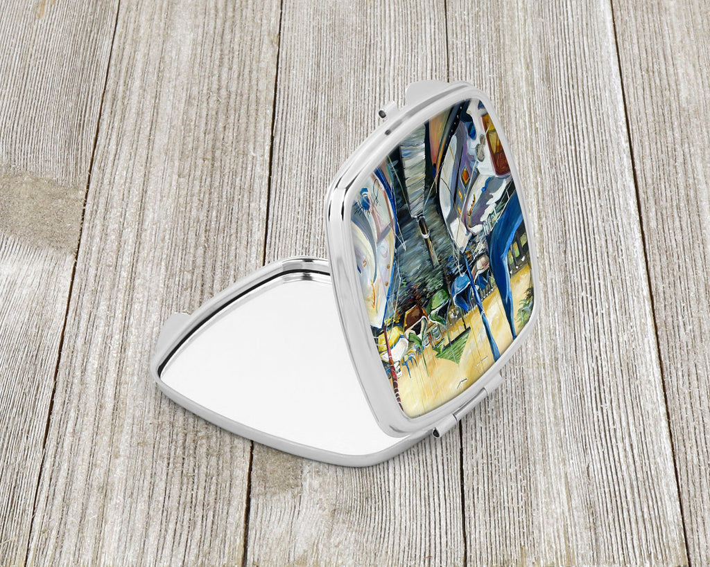 Seven Boats Sailboats Compact Mirror Decorative Travel Makeup Mirror for Women Girls Gifts Pocket Makeup Mirror Folding Handheld