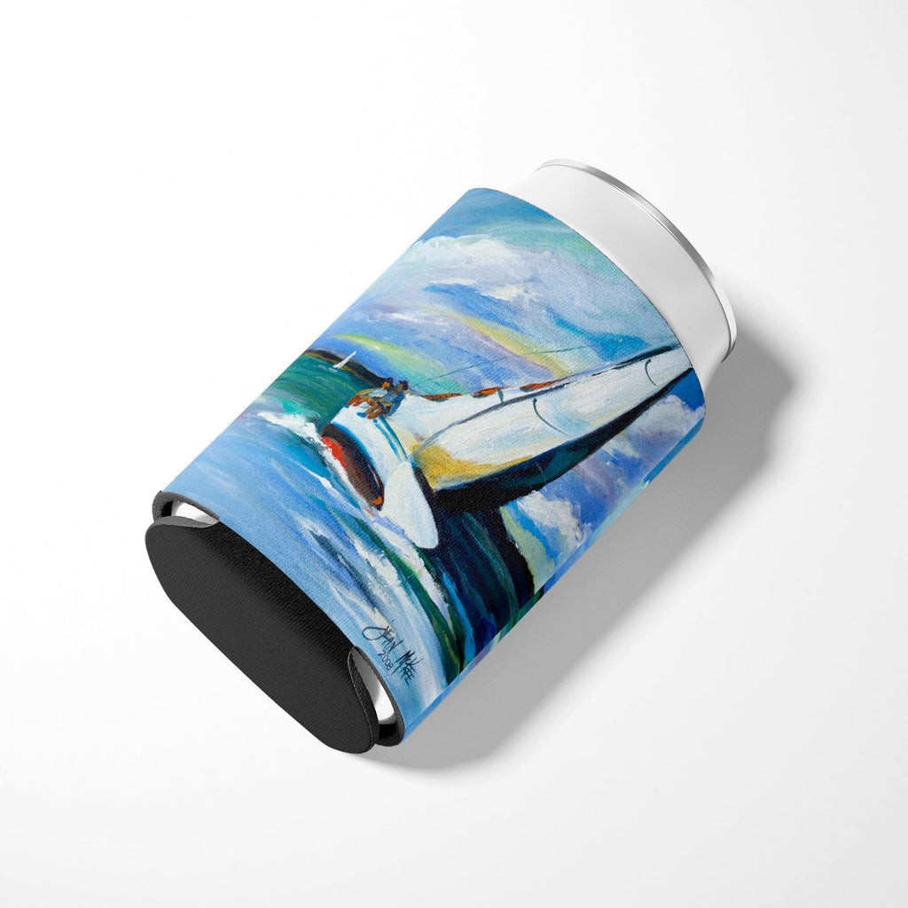 Two and a Sailboat Can or Bottle Hugger Cooler Sleeve for Standard 12 oz Cans, Insulated Foam Beer & Soda Can Hugger Reusable