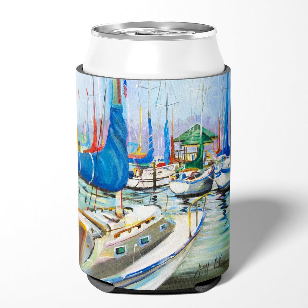 Day break Sailboats Can or Bottle Hugger Cooler Sleeve for Standard 12 oz Cans, Insulated Foam Beer & Soda Can Hugger Reusable