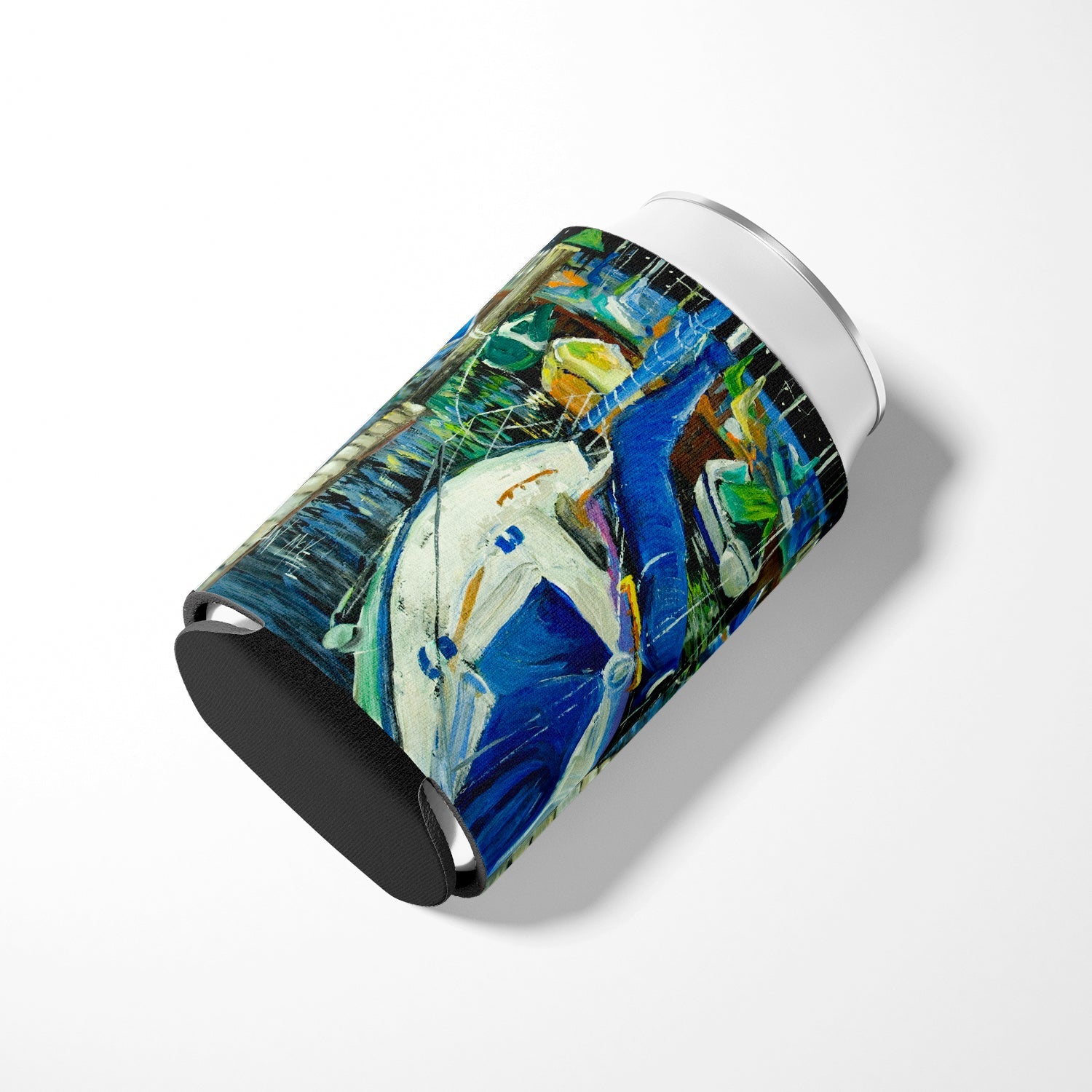 Sailboats Can or Bottle Hugger Cooler Sleeve for Standard 12 oz Cans, Insulated Foam Beer & Soda Can Hugger Reusable