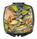 Jubilee Crabs Compact Mirror Decorative Travel Makeup Mirror for Women Girls Gifts Pocket Makeup Mirror Folding Handheld