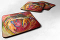 Crab Stars Foam Coasters Set of 4 Cup Coasters for Indoor Outdoor, Tabletop Protection, Anti Slip, Mouse pad Material