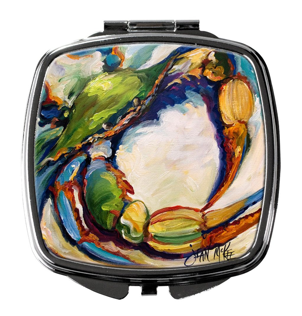 #21 Crab Compact Mirror Decorative Travel Makeup Mirror for Women Girls Gifts Pocket Makeup Mirror Folding Handheld