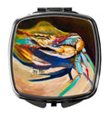 Crab to Claw UP Crab Compact Mirror Decorative Travel Makeup Mirror for Women Girls Gifts Pocket Makeup Mirror Folding Handheld
