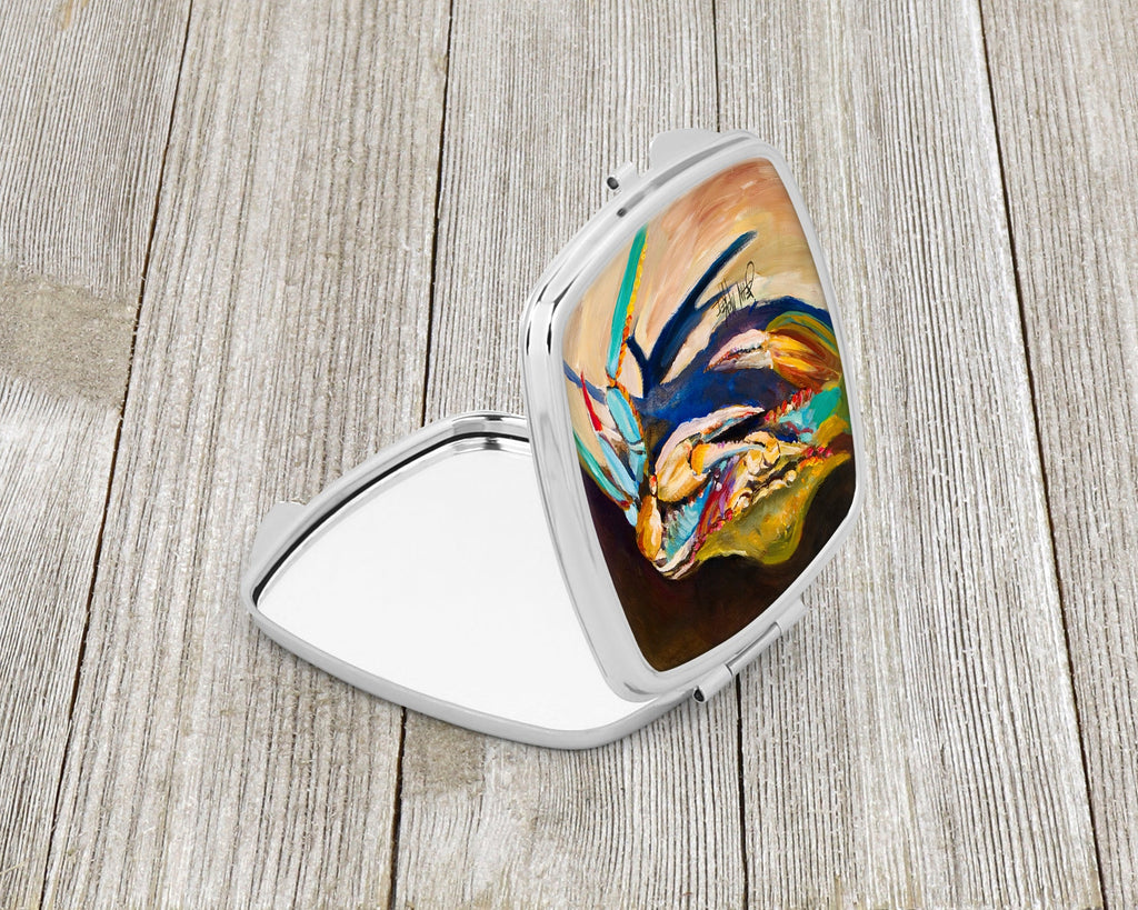 Crab to Claw UP Crab Compact Mirror Decorative Travel Makeup Mirror for Women Girls Gifts Pocket Makeup Mirror Folding Handheld
