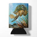 Loggerhead Sea Turtle Can or Bottle Hugger Cooler Sleeve for Standard 12 oz Cans, Insulated Foam Beer & Soda Can Hugger Reusable