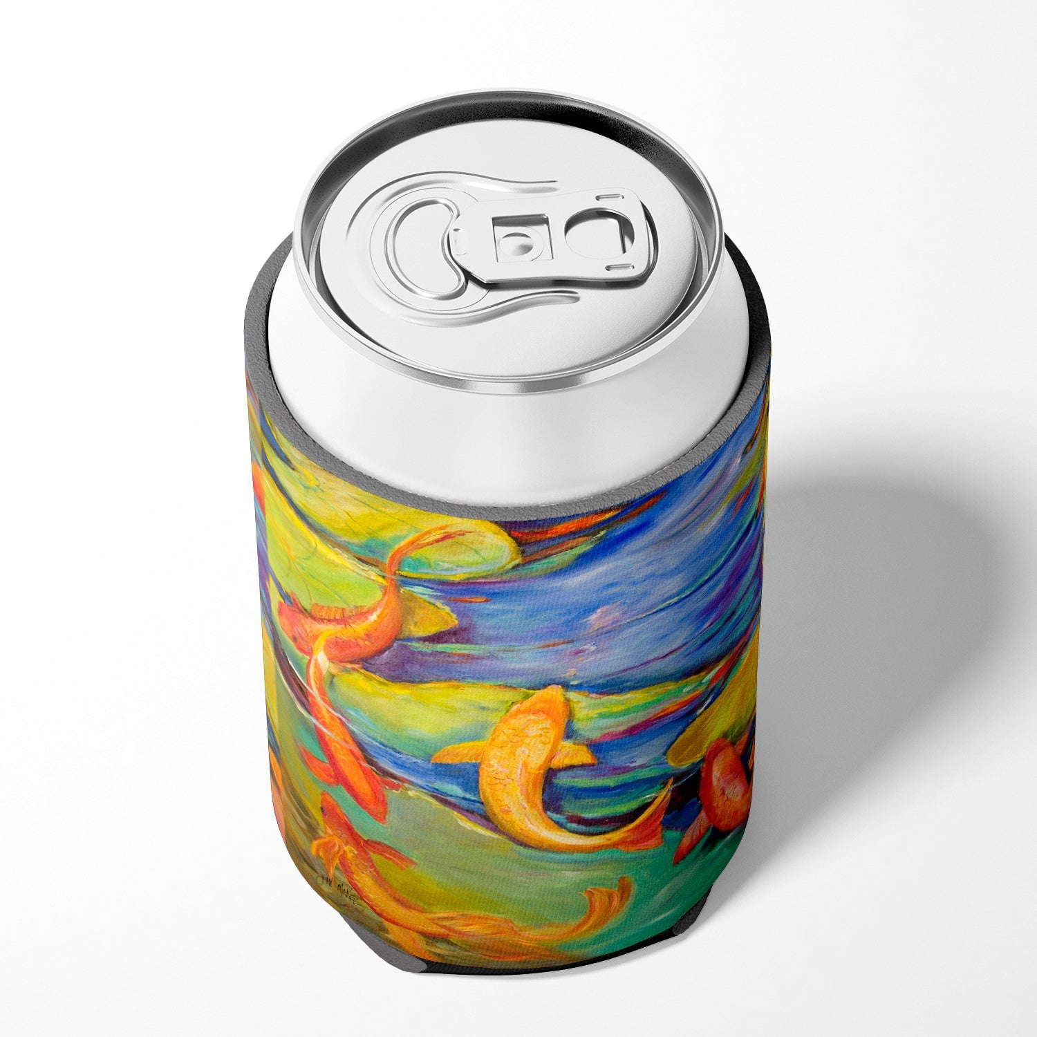 Koi Can or Bottle Hugger Cooler Sleeve for Standard 12 oz Cans, Insulated Foam Beer & Soda Can Hugger Reusable
