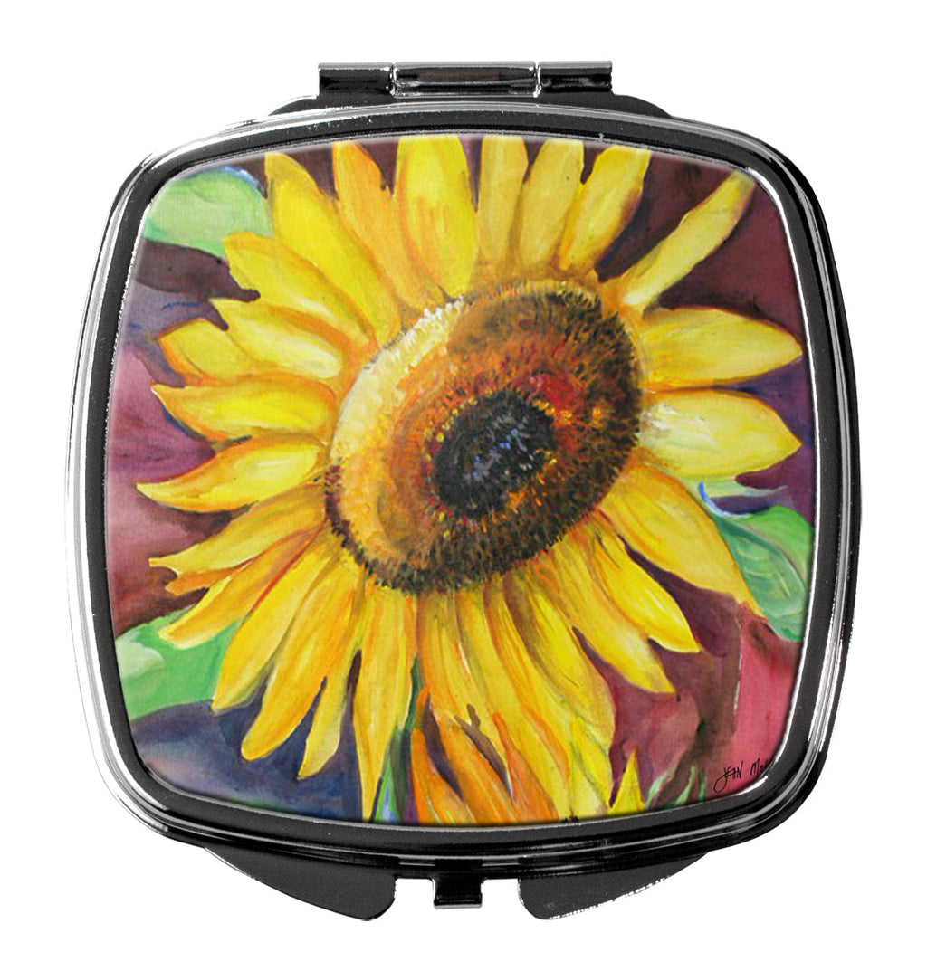 Sunflowers Compact Mirror Decorative Travel Makeup Mirror for Women Girls Gifts Pocket Makeup Mirror Folding Handheld