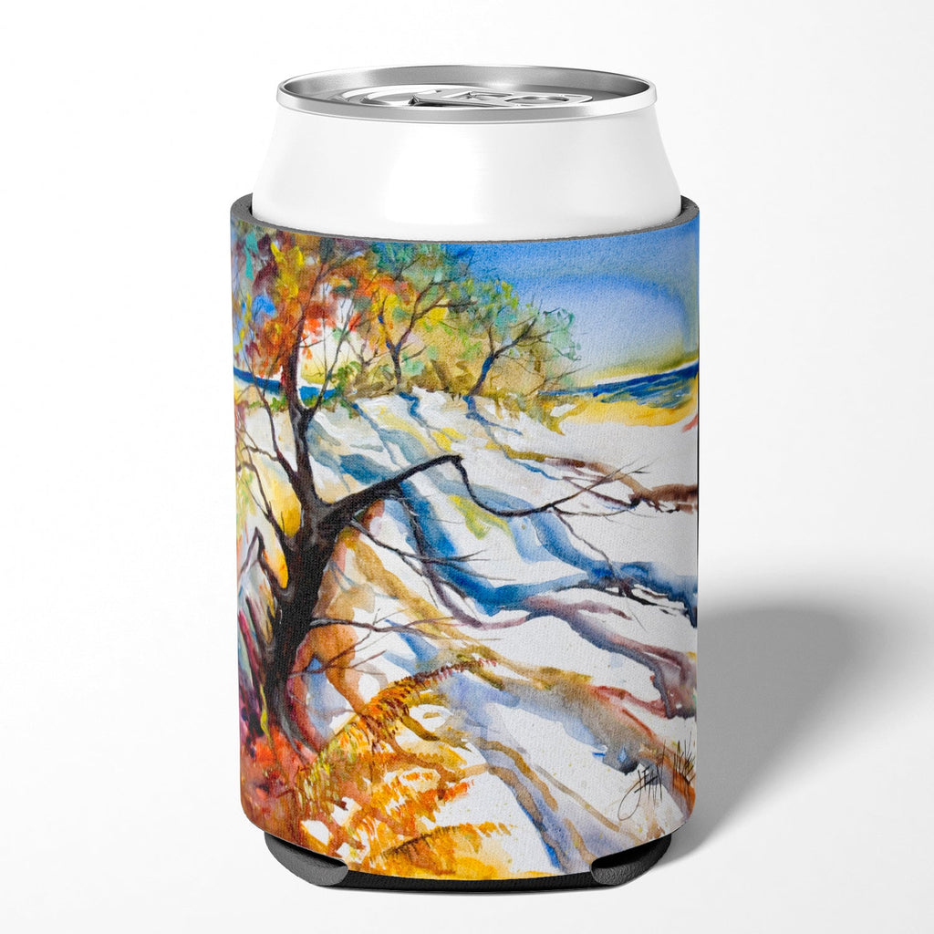 Sand Dune Can or Bottle Hugger Cooler Sleeve for Standard 12 oz Cans, Insulated Foam Beer & Soda Can Hugger Reusable