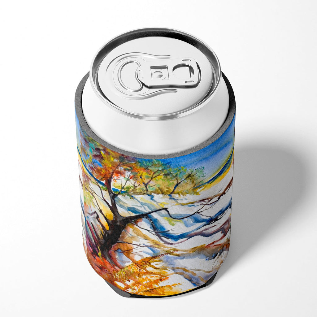 Sand Dune Can or Bottle Hugger Cooler Sleeve for Standard 12 oz Cans, Insulated Foam Beer & Soda Can Hugger Reusable