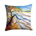 Sand Dune Decorative Throw Pillow 14x14 Indoor Outdoor Accent Cushion, Fabric Cover with Insert for Sofa, Bed, Porch & Living Room