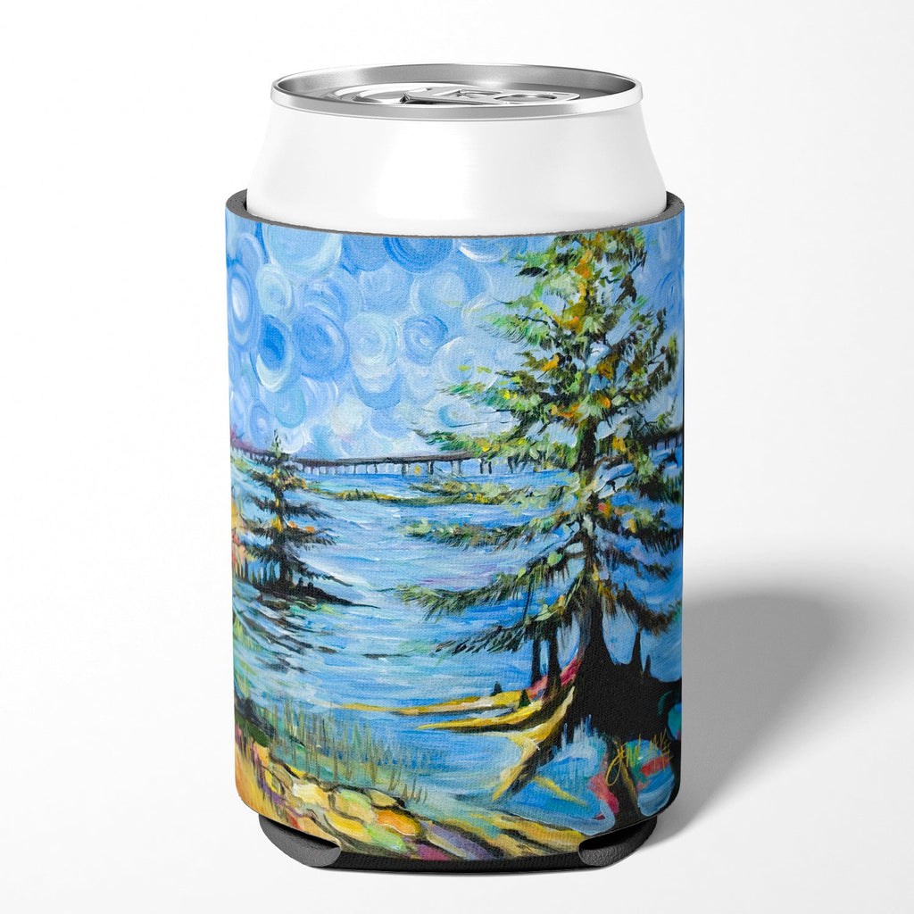 Life on the Causeway Can or Bottle Hugger Cooler Sleeve for Standard 12 oz Cans, Insulated Foam Beer & Soda Can Hugger Reusable