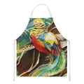 Mandarin Pheasant Apron Cooking Kitchen Server Baking Crafts Gardening for Adult Women Men, Unisex, Large, Multicolor
