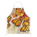 Butterflies Butterfly Apron Cooking Kitchen Server Baking Crafts Gardening for Adult Women Men, Unisex, Large, Multicolor
