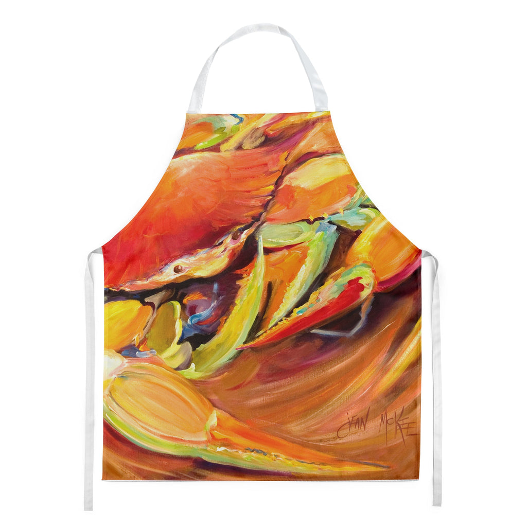 Spice Crab Apron Cooking Kitchen Server Baking Crafts Gardening for Adult Women Men, Unisex, Large, Multicolor