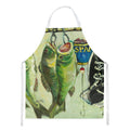 Recession Food Bass and Spam Apron Cooking Kitchen Server Baking Crafts Gardening for Adult Women Men, Unisex, Large, Multicolor