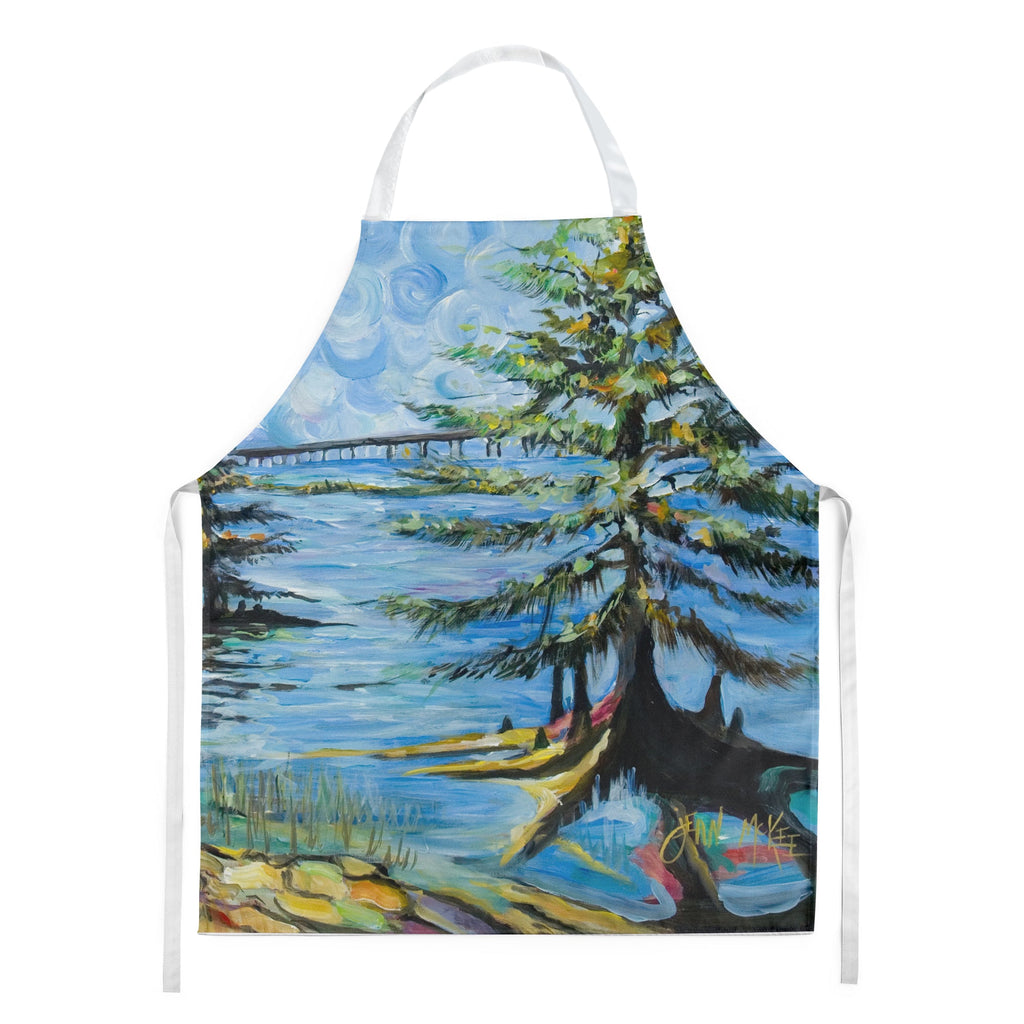 Life on the Causeway Apron Cooking Kitchen Server Baking Crafts Gardening for Adult Women Men, Unisex, Large, Multicolor