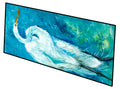 Bruce the Egret Indoor / Outdoor Runner Mat 58x28 Front Door Mat Indoor Outdoor Rugs for Entryway Hallway Foyer Non Slip Washable Wide Doormat