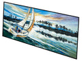 Sailboats Lake Martin Runner Mat 28x58 Front Door Mat Indoor Outdoor Rugs for Entryway Hallway Foyer Non Slip Washable Wide Doormat
