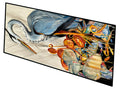 Blue Heron and Crabs Again Indoor / Outdoor Runner Mat 58x28 Front Door Mat Indoor Outdoor Rugs for Entryway Hallway Foyer Non Slip Washable Wide Doormat