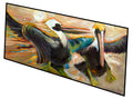 Double Trouble Pelicans Runner Mat 28x58 Front Door Mat Indoor Outdoor Rugs for Entryway Hallway Foyer Non Slip Washable Wide Doormat