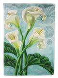 Arum Lilly by Judith Yates House Flag 28x40 Porch Sleeve Pole Decorative Outside Yard Banner Artwork Wall Hanging, Polyester
