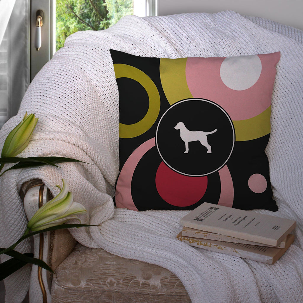 Decorative Throw Pillow 14x14 Indoor Outdoor Accent Cushion, Fabric Cover with Insert for Sofa, Bed, Porch & Living Room