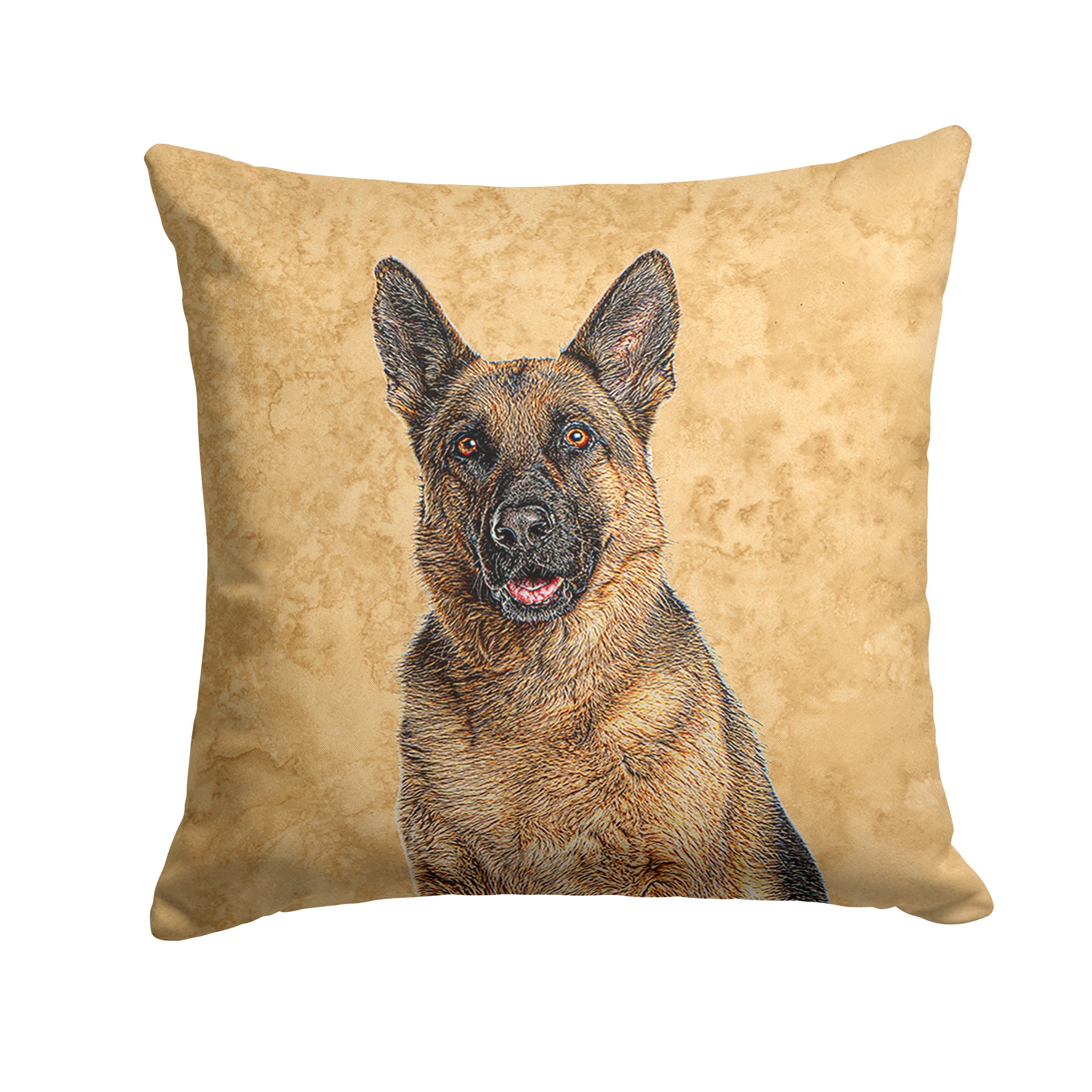 Jack Russell Terrier Decorative Throw Pillow 14x14 Indoor Outdoor Accent Cushion, Fabric Cover with Insert for Sofa, Bed, Porch & Living Room