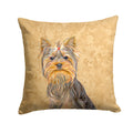 Schnauzer Decorative Throw Pillow 14x14 Indoor Outdoor Accent Cushion, Fabric Cover with Insert for Sofa, Bed, Porch & Living Room