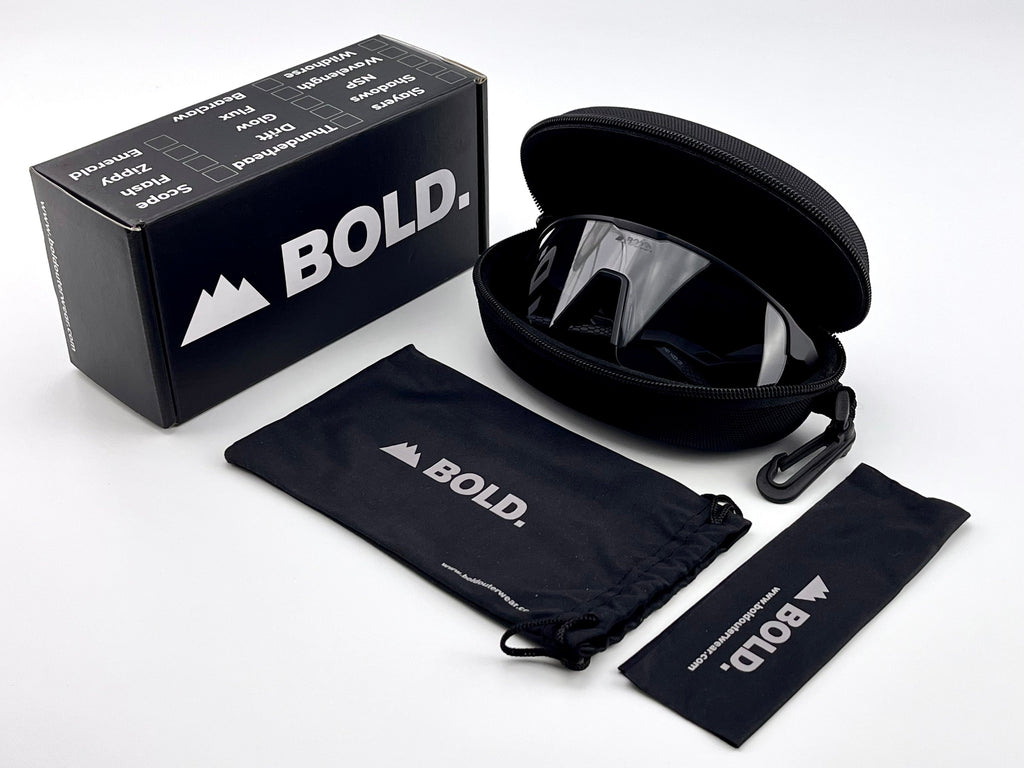 BOLD Flash Photochromic Sunglasses – MTB, Ski, Run & Lifestyle Eyewear