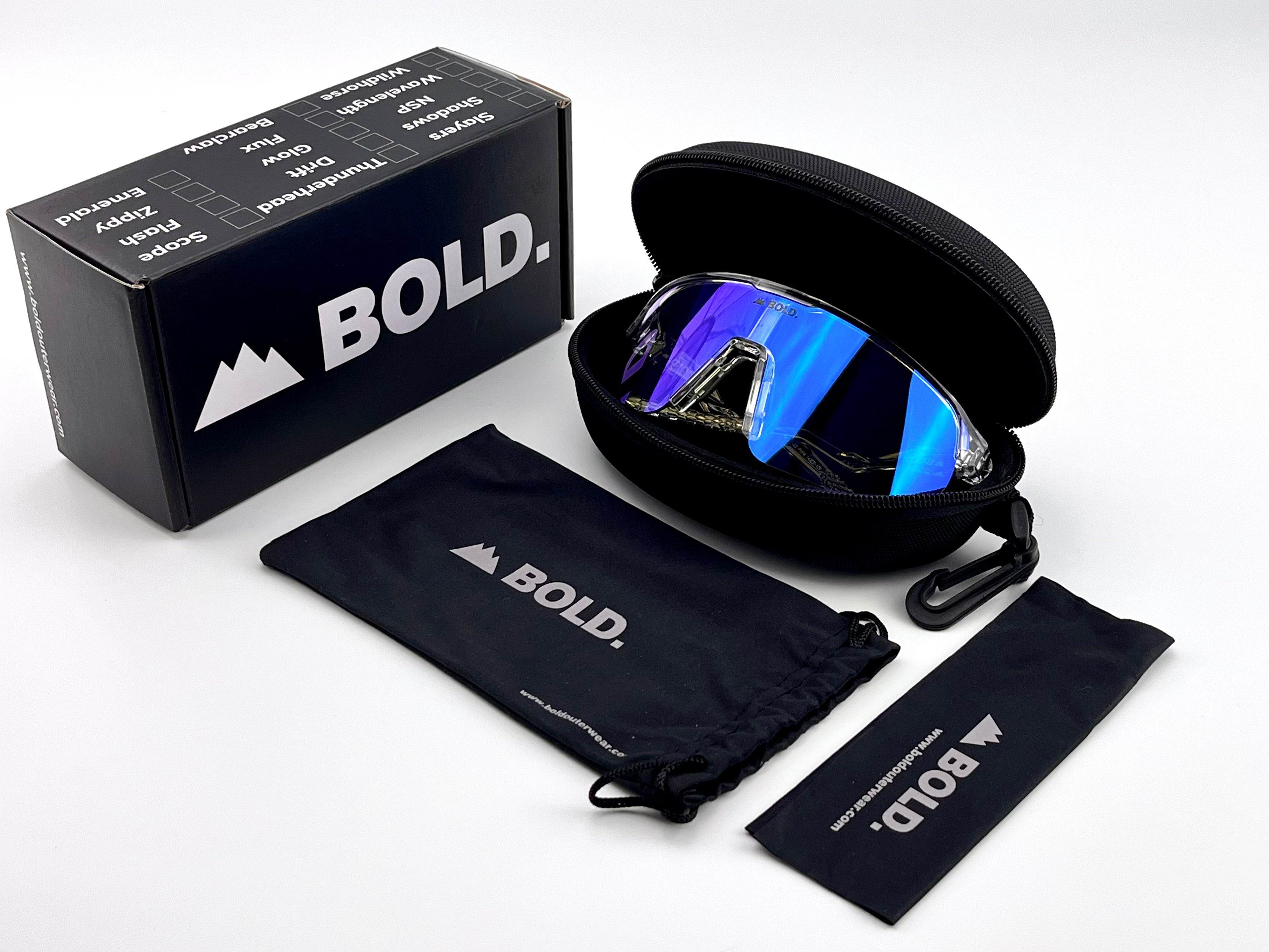 BOLD Flash Photochromic Sunglasses – MTB, Ski, Run & Lifestyle Eyewear