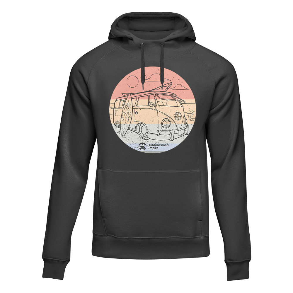 Kombi Camping Adult Fleece Hoodie