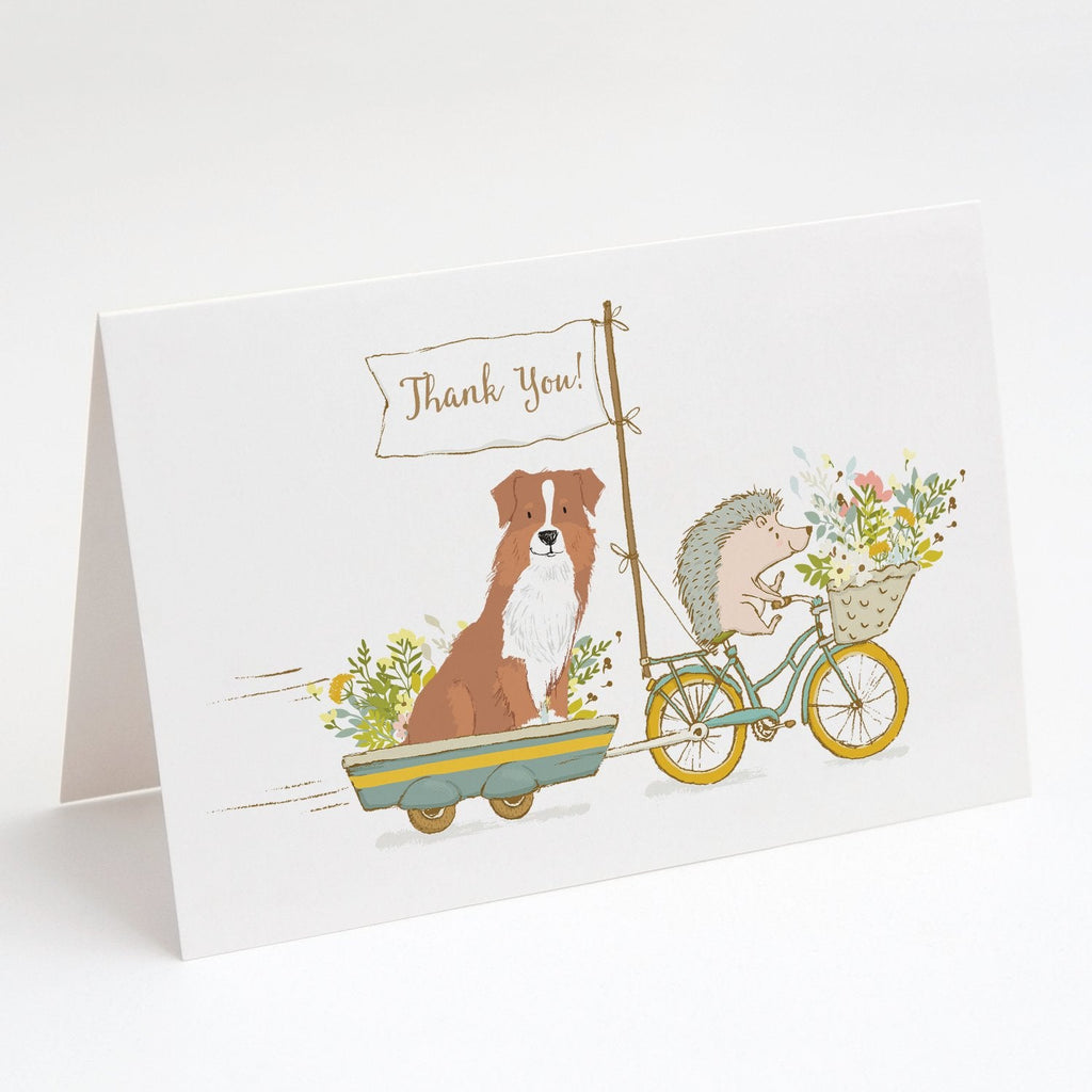 Australian Shepherd Red Tricolor Greeting Cards Pack of 8 Blank Cards with Envelopes Whimsical A7 Size 5x7