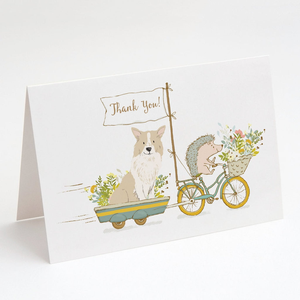 Border Collie Honey and Cream Greeting Cards Pack of 8 Blank Cards with Envelopes Whimsical A7 Size 5x7
