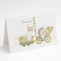 Border Collie Honey and Cream Greeting Cards Pack of 8 Blank Cards with Envelopes Whimsical A7 Size 5x7