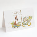 Boxer Flashy Fawn Cropped Ears Greeting Cards Pack of 8 Blank Cards with Envelopes Whimsical A7 Size 5x7