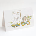 English Bulldog White Greeting Cards Pack of 8 Blank Cards with Envelopes Whimsical A7 Size 5x7