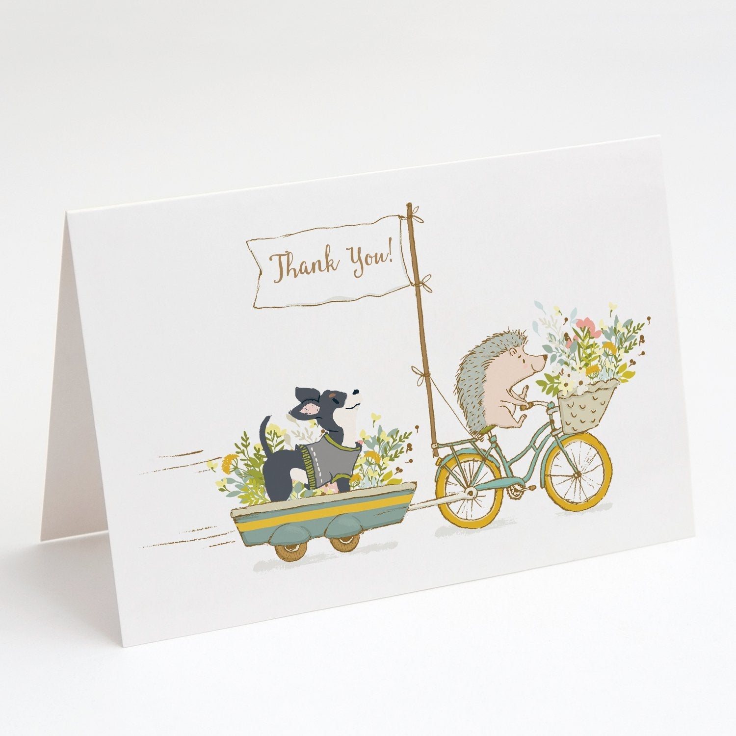 Chihuahua Black Jacket Greeting Cards Pack of 8 Blank Cards with Envelopes Whimsical A7 Size 5x7