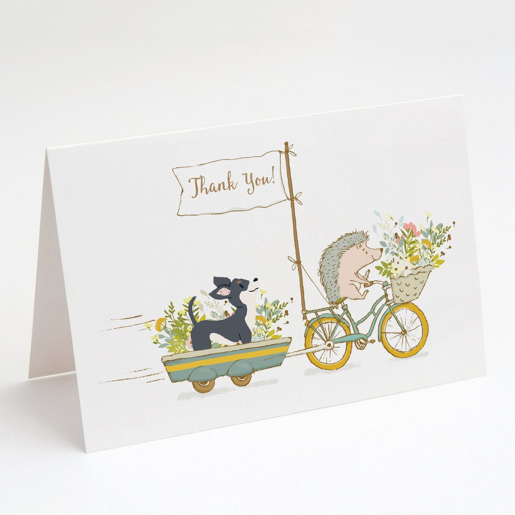 Chihuahua Black and White Greeting Cards Pack of 8 Blank Cards with Envelopes Whimsical A7 Size 5x7