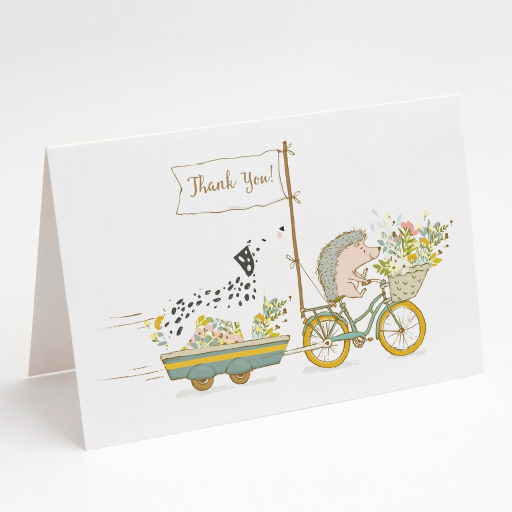 Dalmatian Greeting Cards Pack of 8 Blank Cards with Envelopes Whimsical A7 Size 5x7