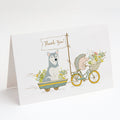 Siberian Husky Grey Greeting Cards Pack of 8 Blank Cards with Envelopes Whimsical A7 Size 5x7