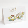 Jack Russell Terrier Full Mask Greeting Cards Pack of 8 Blank Cards with Envelopes Whimsical A7 Size 5x7