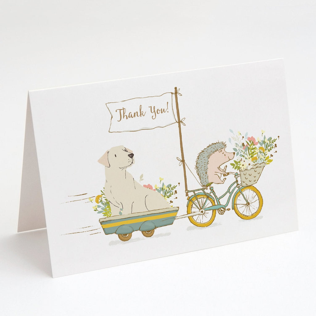 Labrador Retriever Yellow Greeting Cards Pack of 8 Blank Cards with Envelopes Whimsical A7 Size 5x7