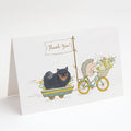 Pomeranian Black and Tan Greeting Cards Pack of 8 Blank Cards with Envelopes Whimsical A7 Size 5x7